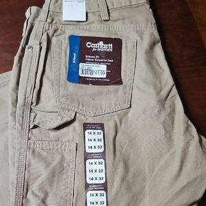 Carhartt Women's Khaki Canvas Pants